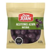 Aceitunas Azapa Don Juan Natural 200 g drenado