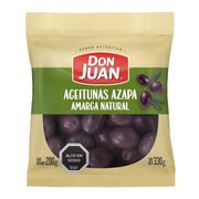 Aceitunas Azapa Don Juan Amarga Natural 200 g drenado