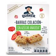 Barra Cereal Quaker Frutilla 120 g