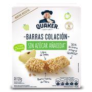 Barra Cereal Quaker Manzana 120 g