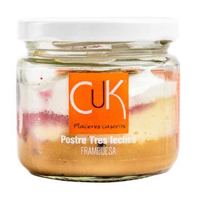 Postre Tres leches frambuesa manjar 120 g
