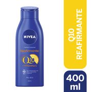 Crema Corporal Nivea Reafirmante Q10+C Piel Extra Seca 400 ml