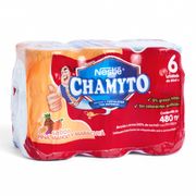 Pack 6 un. Bebida Láctea Chamyto Tutti-Frutti 80 ml