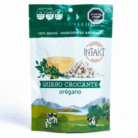Queso Orégano Intakt Snacks Crocante 20 g