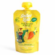 Colado Orgánico Smiley Kids Pera, Plátano y Manzana 90 g