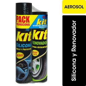 Pack Kit: Silicona 420 cc + Renovador de Gomas 360 cc