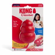 Juguete Perro Kong Classic Rojo Talla L