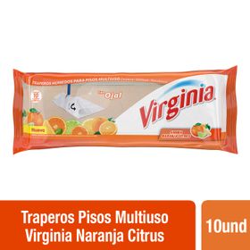 Trapero Húmedo Virginia Naranja 10 un.