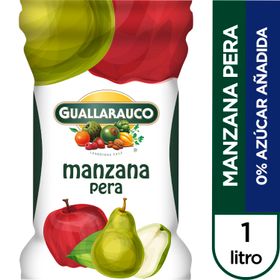 Jugo Guallarauco Manzana Pera 0% Azúcar Añadida 1 L