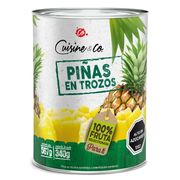 Piñas En Trozos 340 g drenado