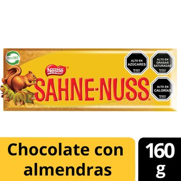Chocolate Sahne Nuss Barra 160g
