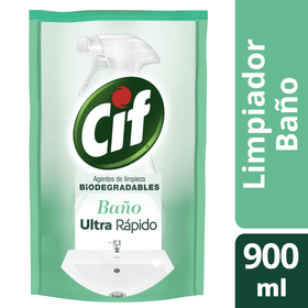 Limpiador Baño Cif Biodegradable Doypack 900 ml