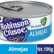 Almejas Al Natural 100 g drenado