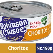 Choritos En Salsa Picante 100 g drenado