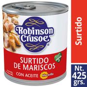 Surtido de Mariscos en Aceite 200 g drenado