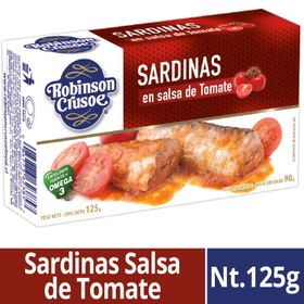 Sardinas En Tomate 90 g drenado