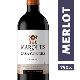 Vino Merlot Marqués de Casa Concha 750 cc