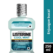 Enjuague Bucal Listerine Cool Mint Zero Alcohol 250 ml