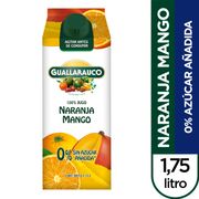 Jugo Guallarauco Naranja Mango 0% Azúcar Añadida 1.75 L