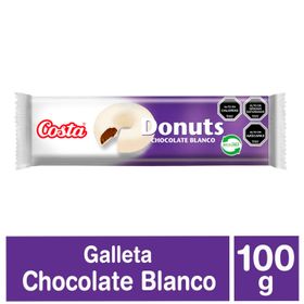 Galletas Donuts chocolate blanco 100 g
