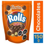 Chocolate de Leche Rolls  Nuts 150 g