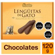 Chocolate de Leche Lenguas de Gato  120 g