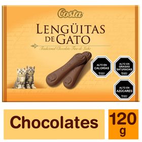 Chocolate Lenguas de Gato 120 g