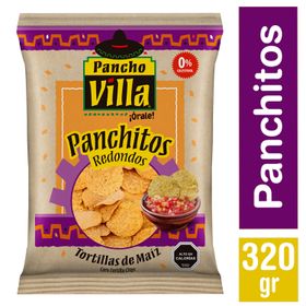Chips Panchitos Pancho Villa Redondos 320 g