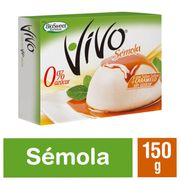 Semola Vivo Sin Azúcar Con Caramelo Vivo 150 g