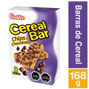 Barra Cereal Cerealbar Chips Chocolate 8 un. 21 g, 168 g neto