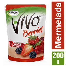 Mermelada Vivo Berries Sin Azúcar 200 g