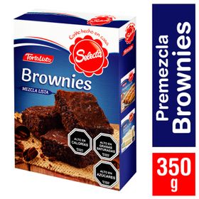 Premezcla Selecta Tortalista Brownie 350 g