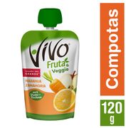 Compota Fruta & Veggies Naranja Zanahoria 120 g