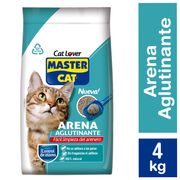 Arena Sanitaria Master Cat Aglutinante 4 kg