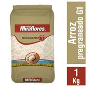 Arroz Pregraneado Miraflores 1 kg