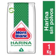 Harina Mont Blanc Sin Polvos de Hornear 1 kg