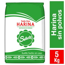 Harina Selecta Sin Polvos de Hornear 5 kg