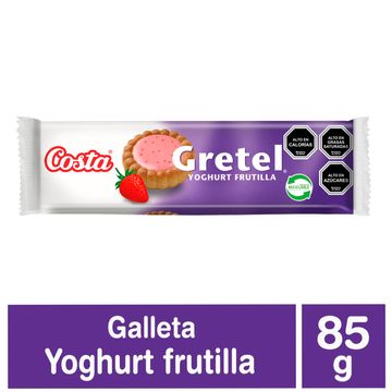 Galletas Gretel rellenas con frutilla 85 g