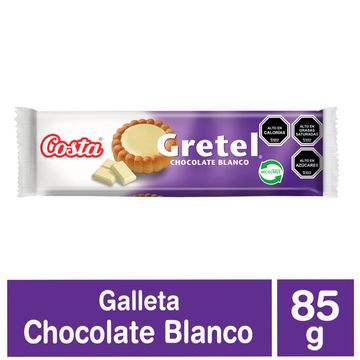 Galletas Gretel rellenas chocolate blanco 85 g