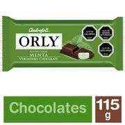 Chocolate de Leche Orly Relleno Con Menta 115 g