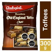 Calugas Old England Toffee Bañada En Chocolate 300 g