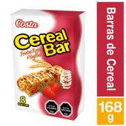 Barra Cereal Cerealbar Frutos Rojos + Yoghurt 21 g 8 un.