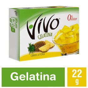 Gelatina Vivo Sin Azúcar Piña 22 g