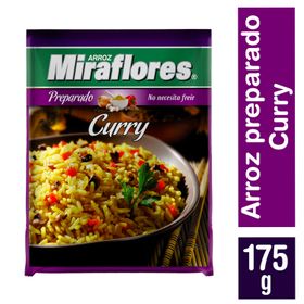 Arroz Preparado Miraflores Curry 210 g