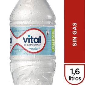 Agua Mineral Vital Sin Gas 1.6 L