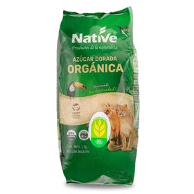 Azúcar Orgánica La Fuente Natural Dorado Native 1 kg