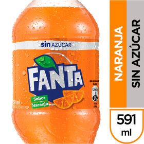 Bebida Fanta Sin Azúcar 591 ml