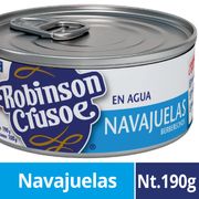 Navajuelas Al Natural 100 g drenado