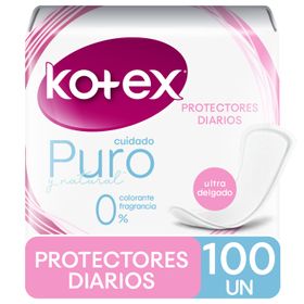 Protector Diario Kotex Ultra Delgado 100 un.