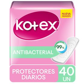 Protector Diario Kotex Tela 40 un.